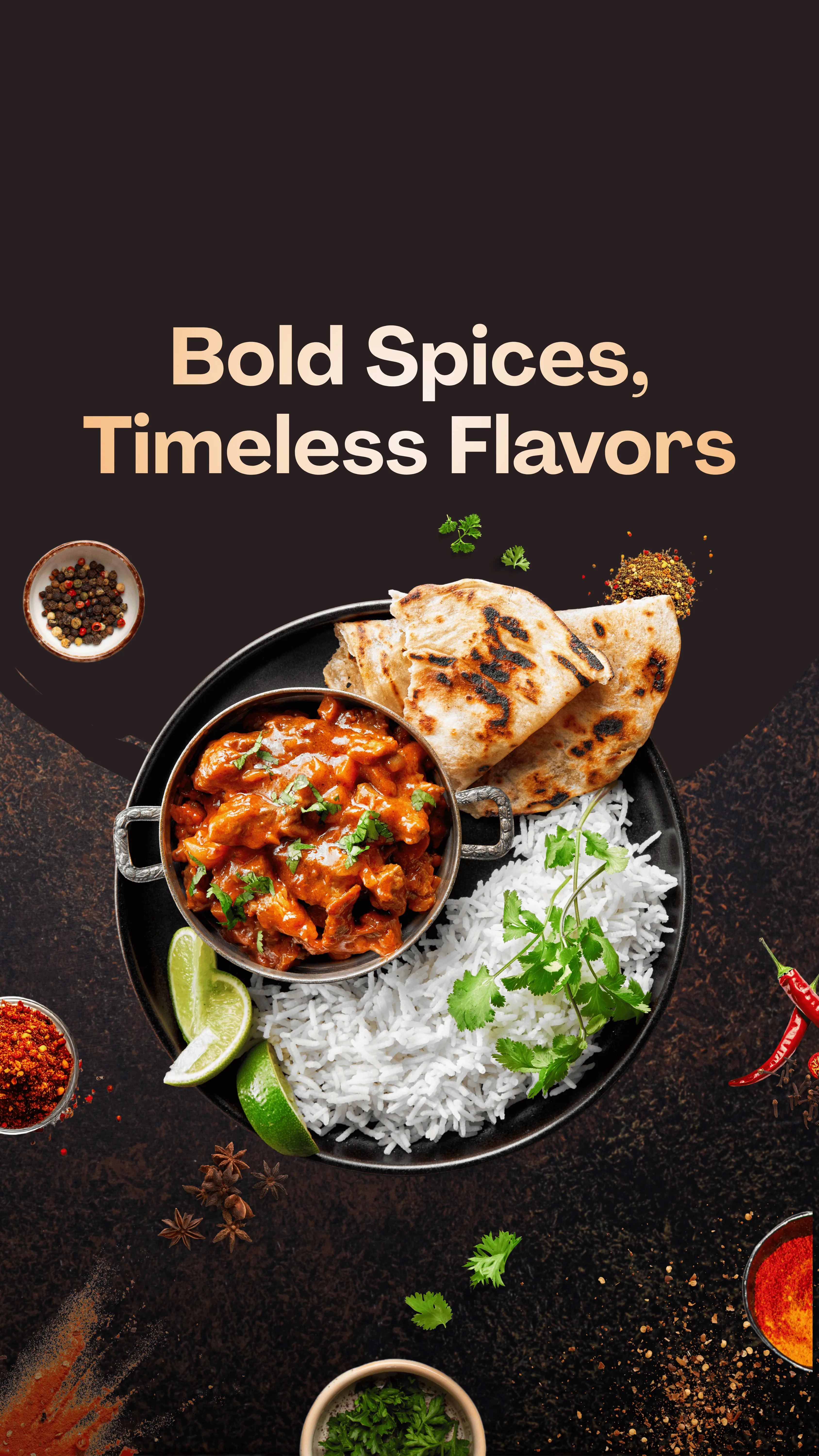 Best Indian cuisine near me - Authentic dishes at Spice And Tonic.