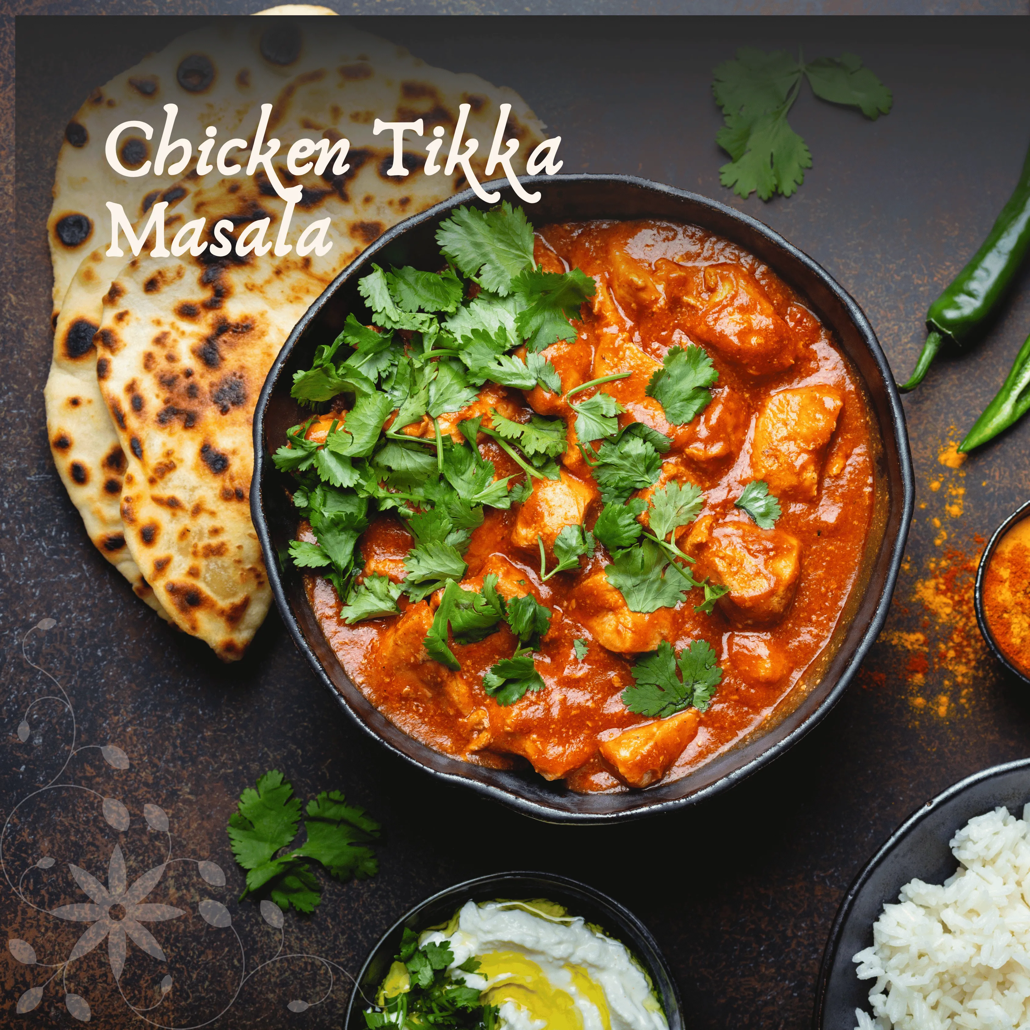 Gallery Image of food prepared by a trusted restaurant for online ordering.