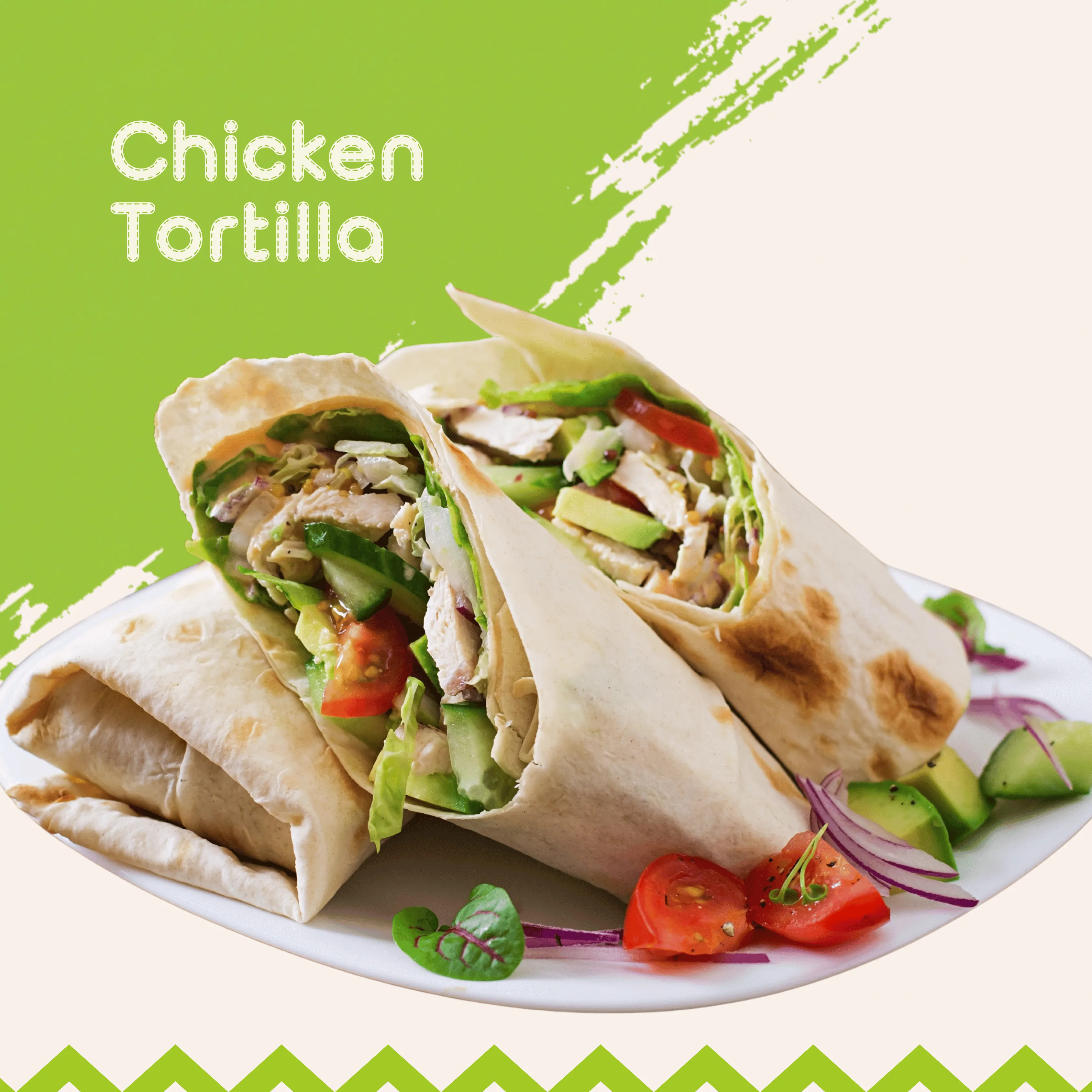 Gallery Image of food from a premium restaurant offering fast delivery.