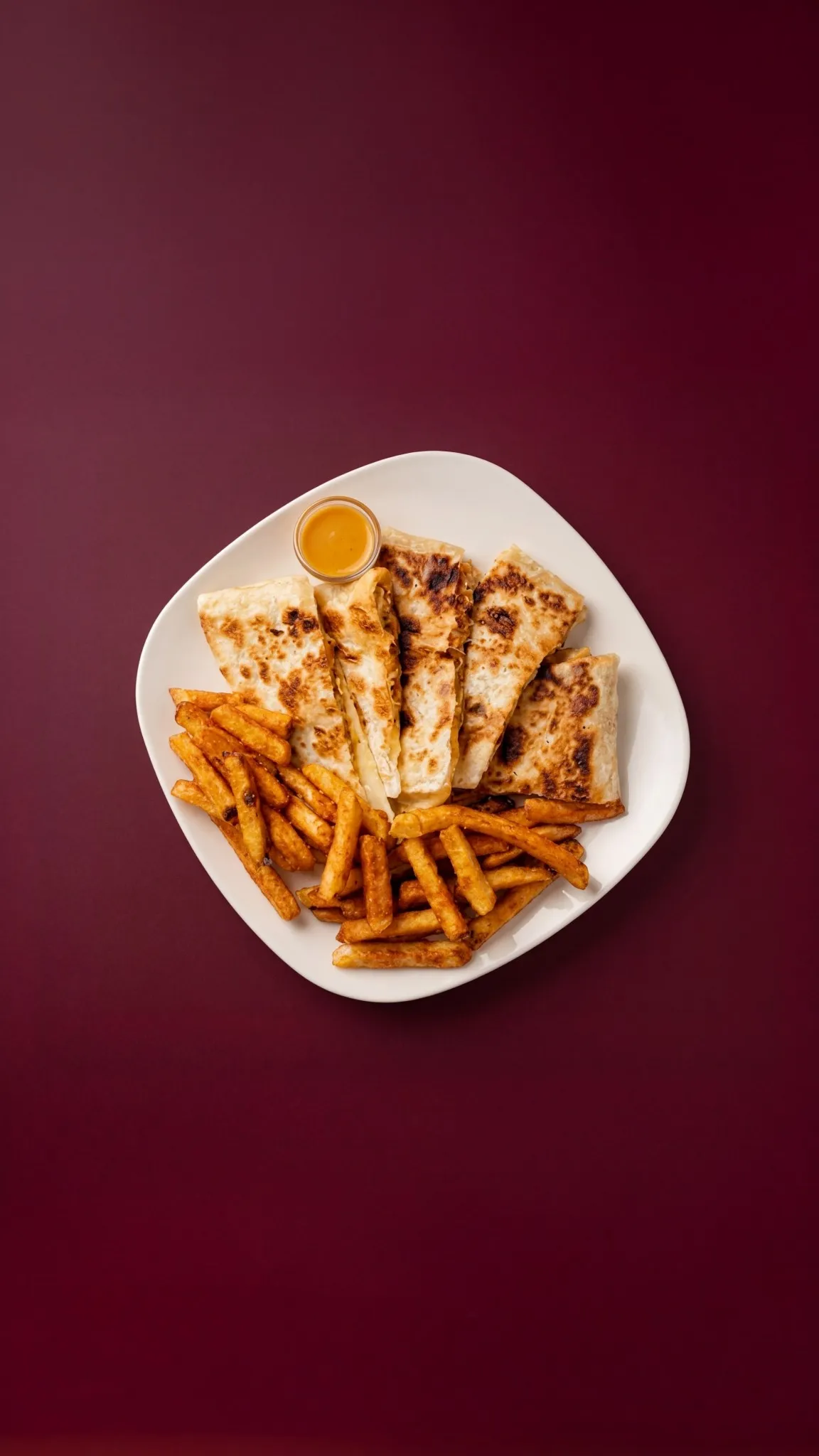 Mobile Banner Image of food offered by a reliable online food delivery restaurant.