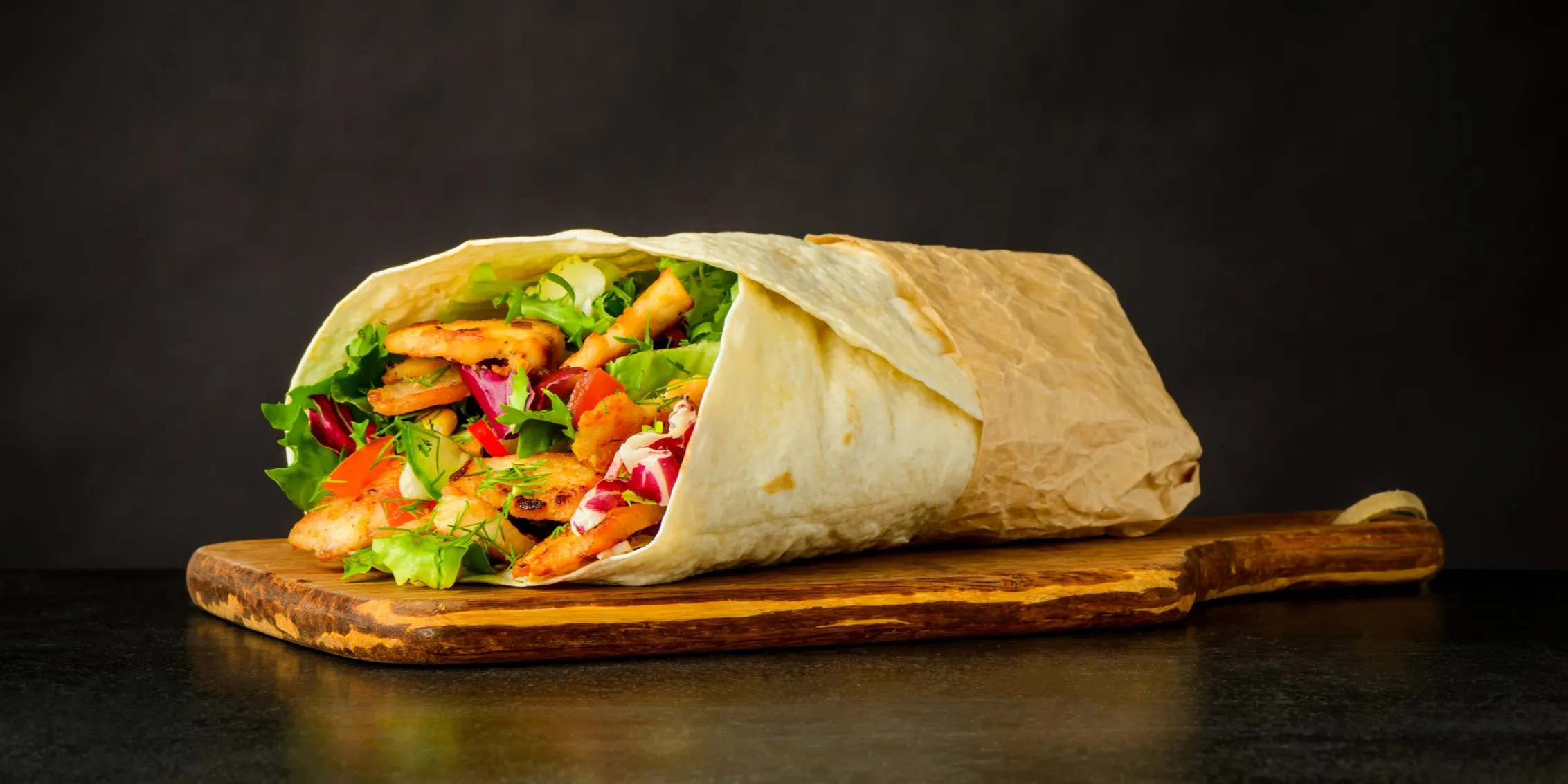 Banner Image of food prepared by a trusted restaurant for online ordering.