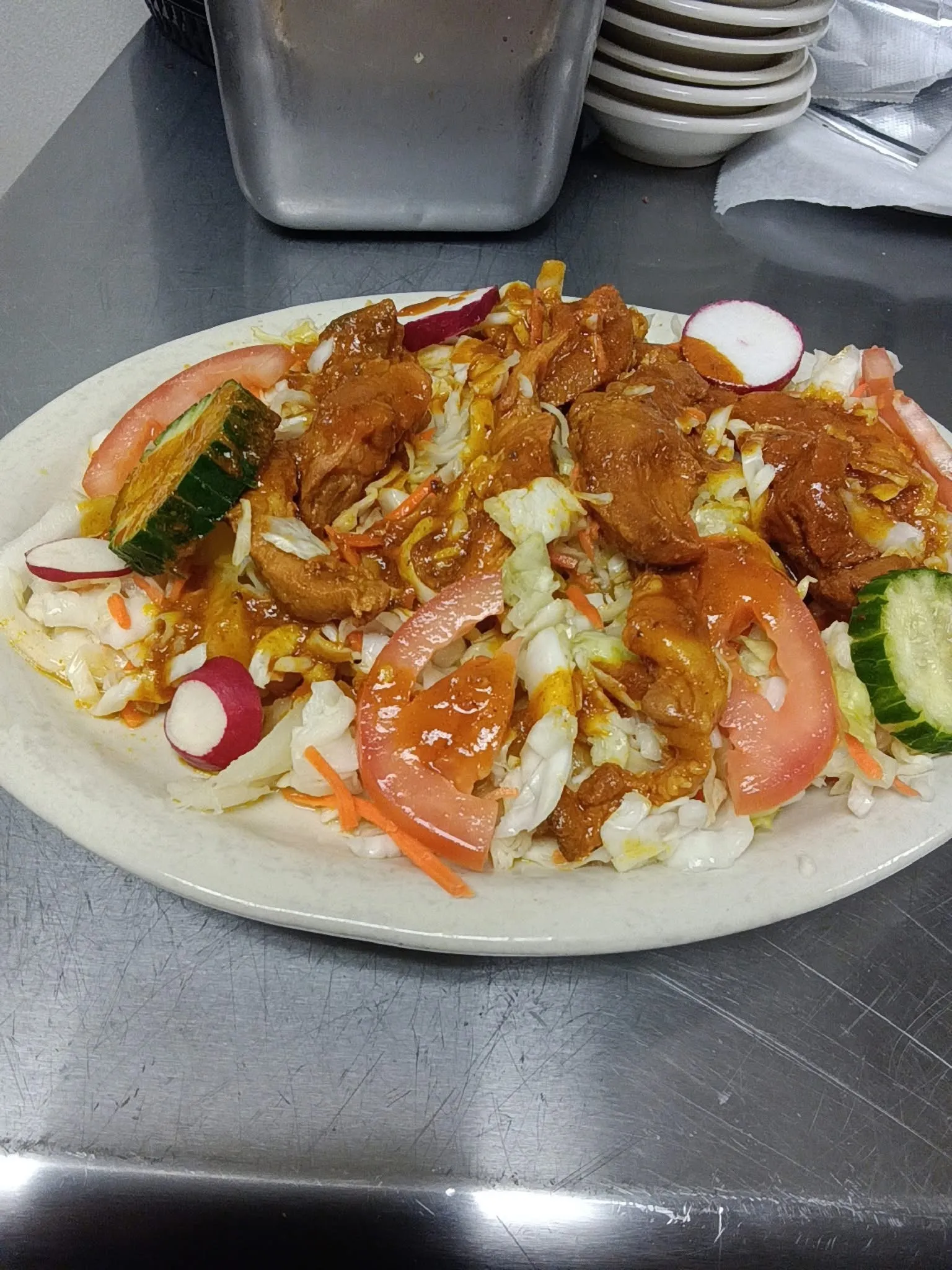 Banner Image of food available through quick and reliable food delivery.