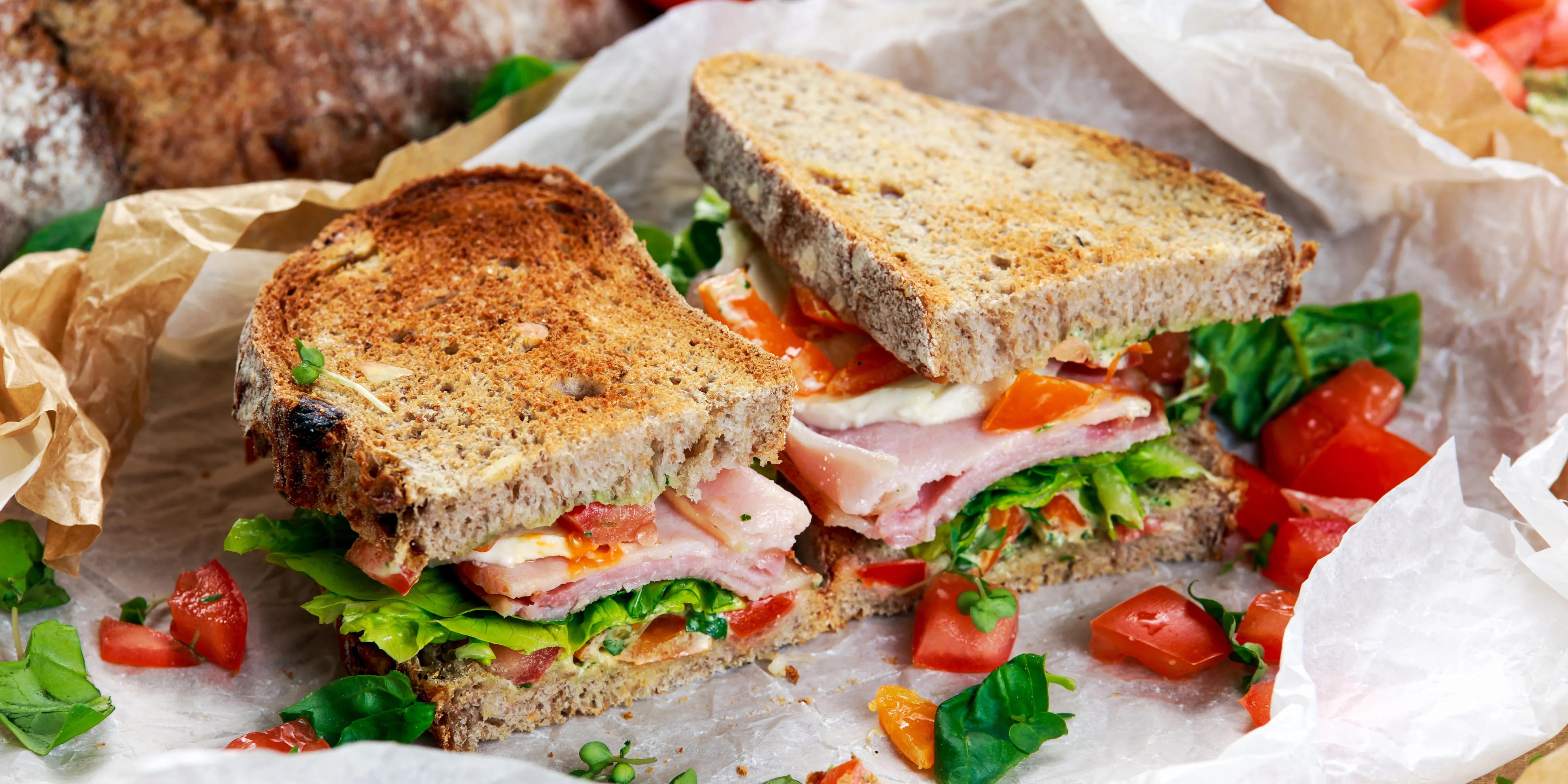 Banner Image of food available through quick and reliable food delivery.