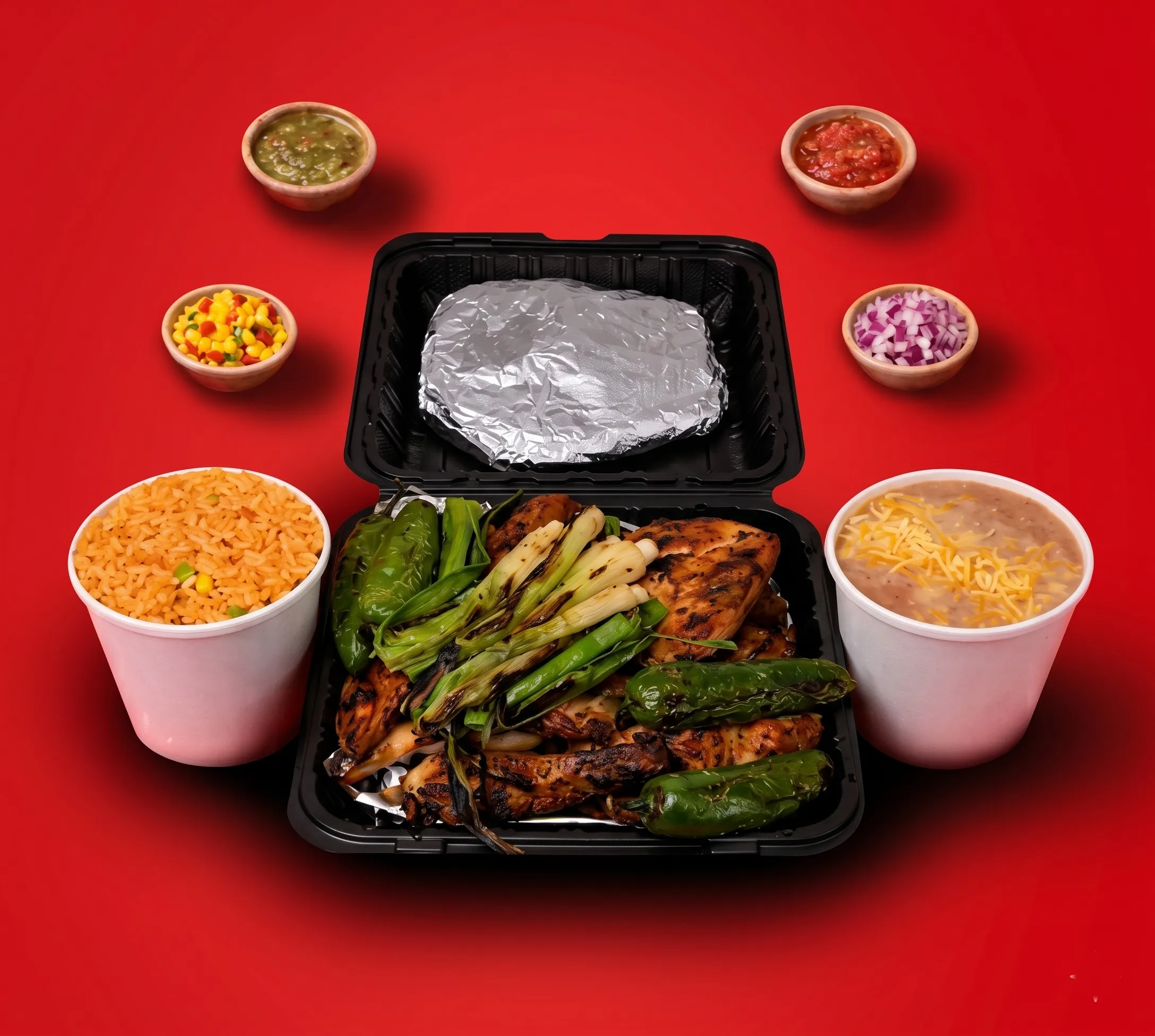 Delicious food background image 1 for Rico Pollo Carne