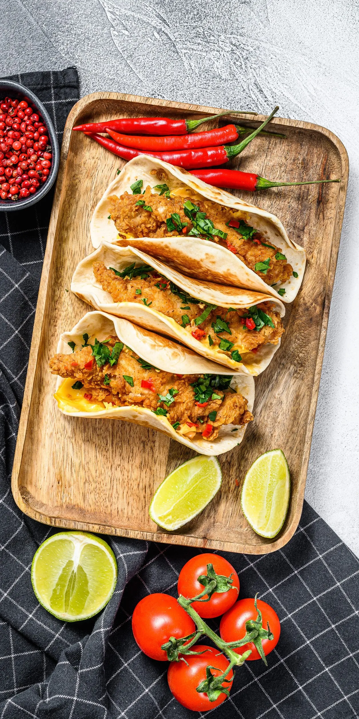 Delicious food mobile background image 1 for The Peeple Co.