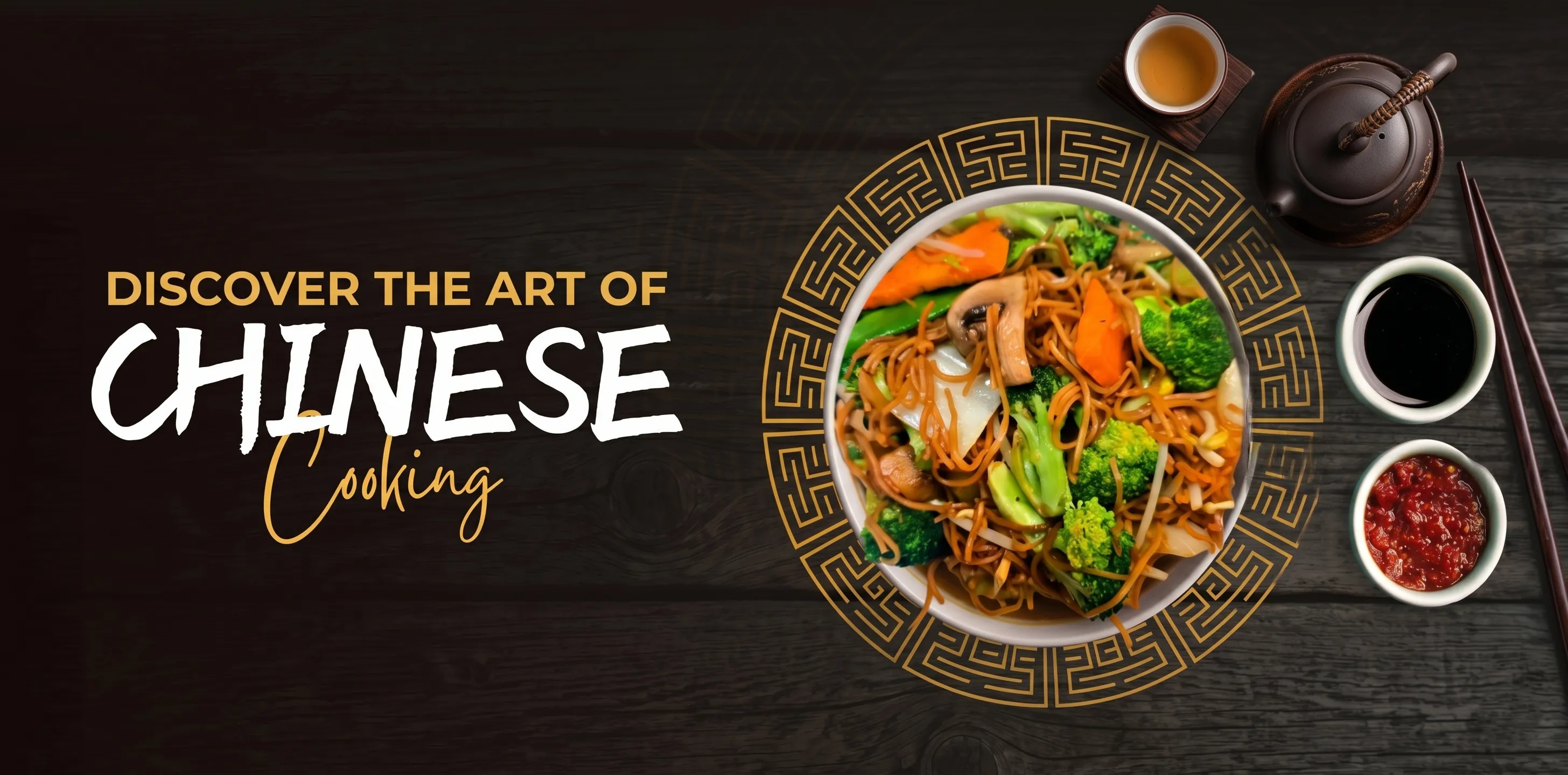 Banner Image of food prepared by a trusted restaurant for online ordering.