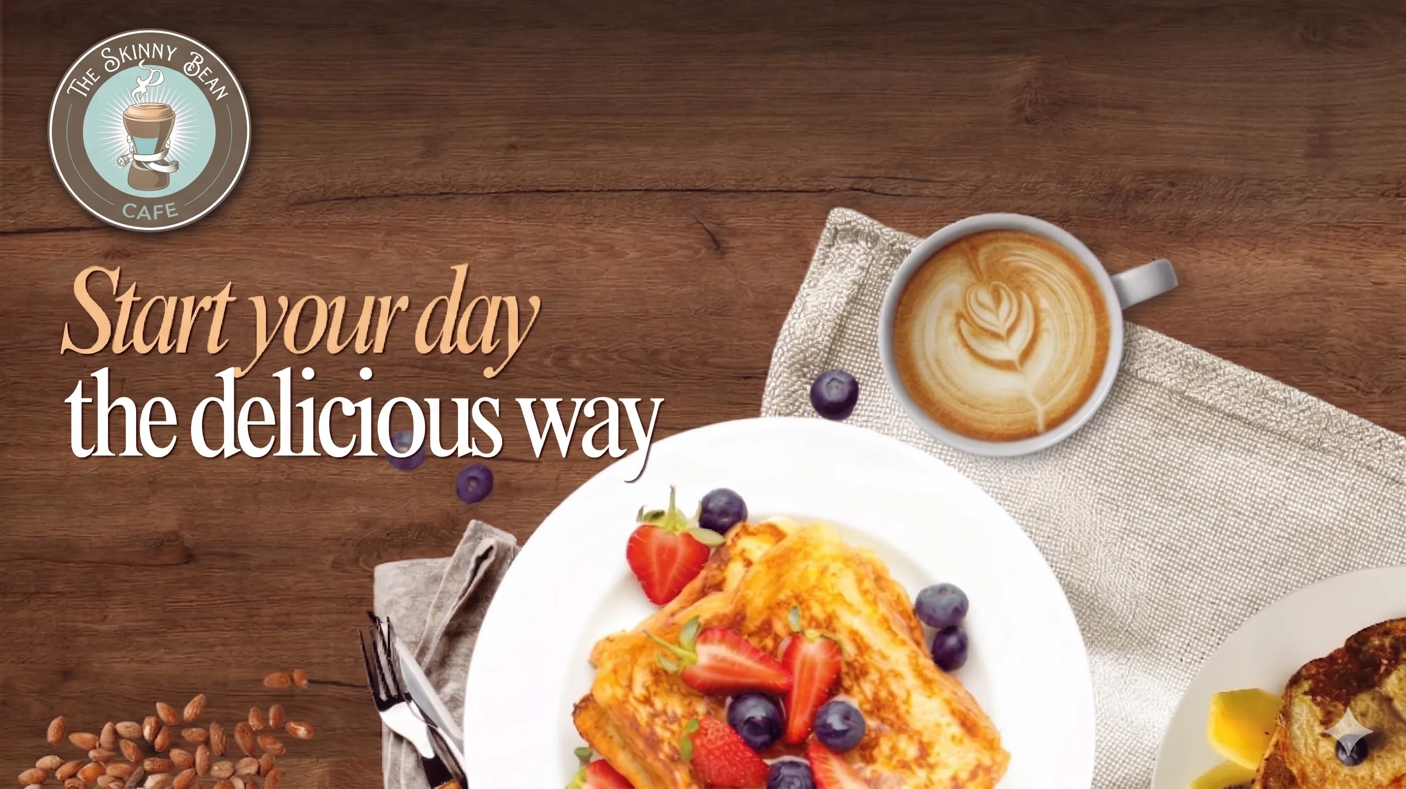Banner Image of food ordered online from a five-star local restaurant.