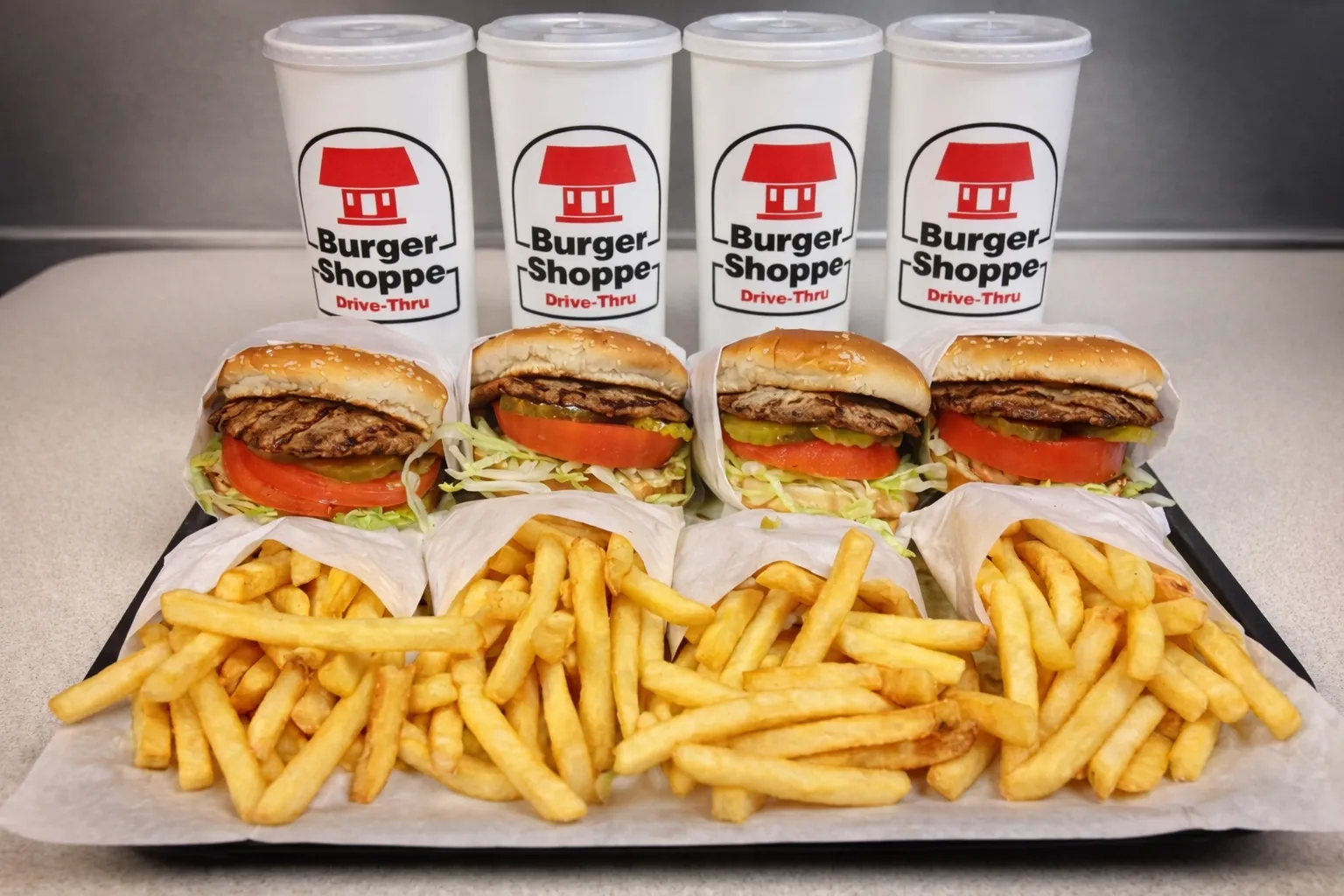 Easy American,Breakfast,Burgers,Burritos,Mexican online ordering - Flavorful American,Breakfast,Burgers,Burritos,Mexican favorites from Burger Shoppe.