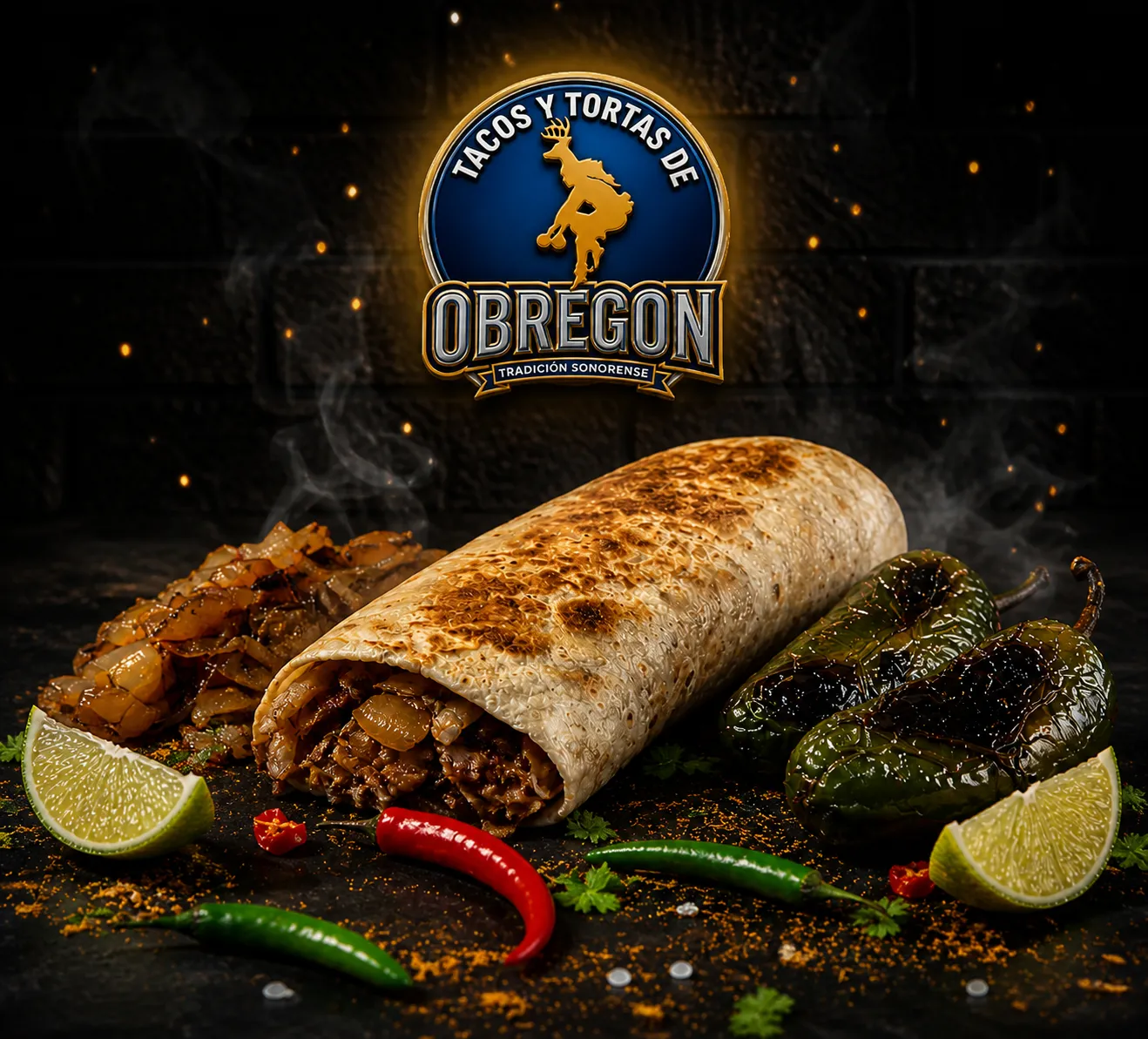 Delicious food background image 1 for Tacos y tortas de obregon - Demo