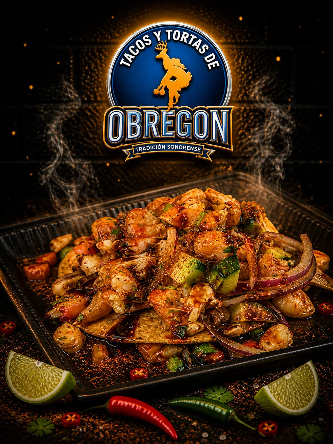 Delicious food mobile background image 3 for Tacos y tortas de obregon - Demo