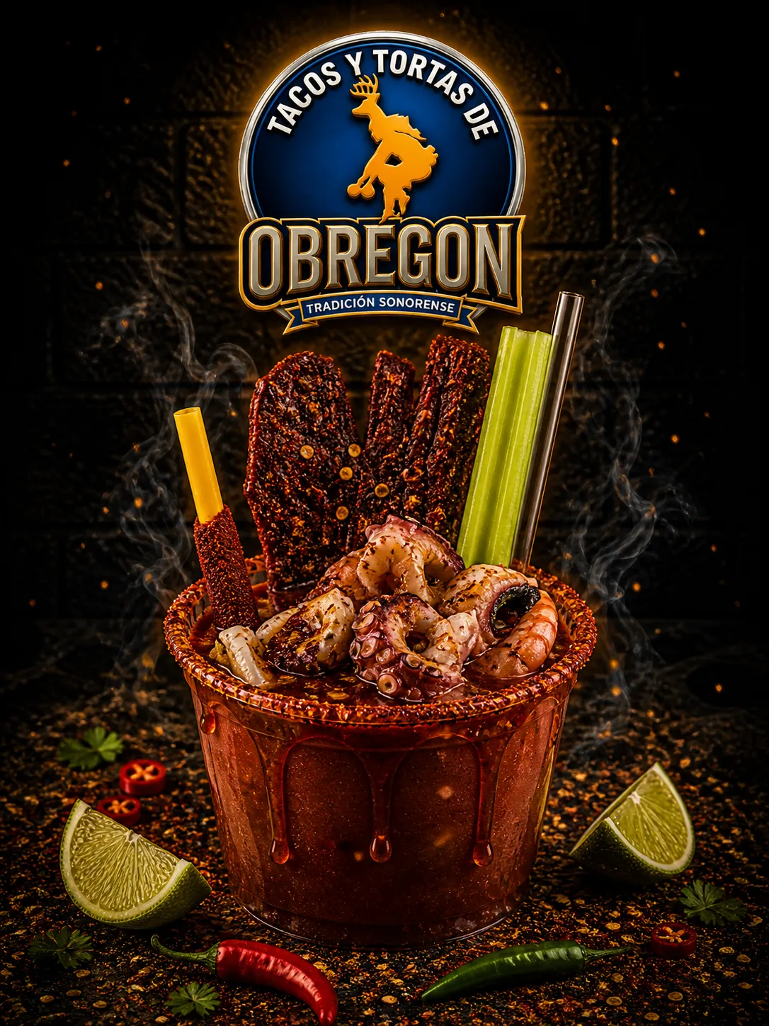 Delicious food mobile background image 2 for Tacos y tortas de obregon - Demo