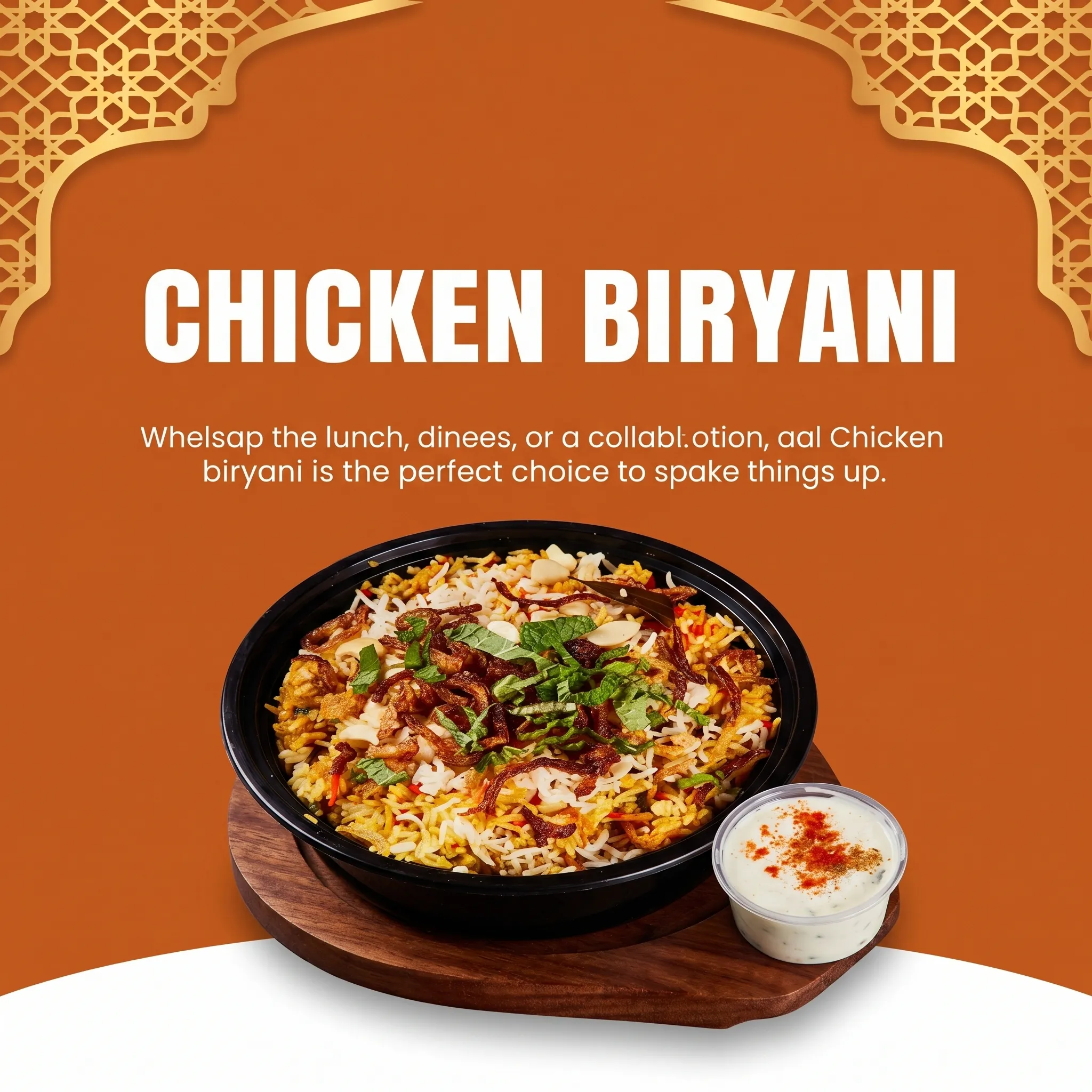 Gallery Image of food from a premium restaurant offering fast delivery.