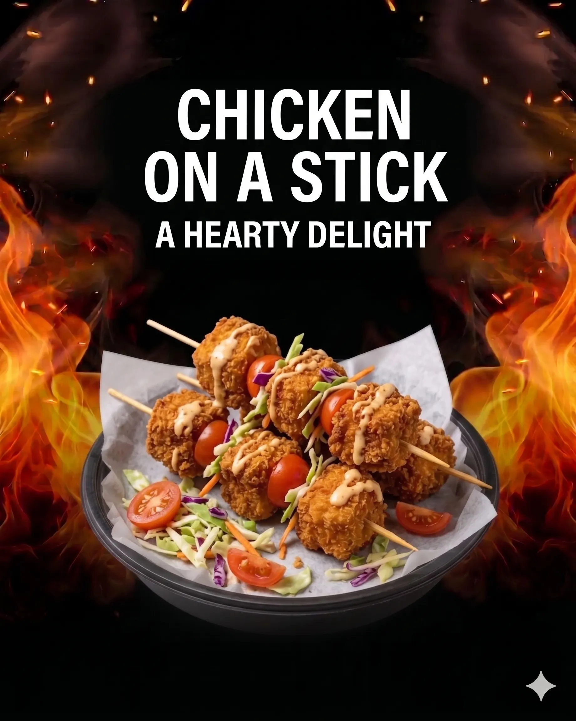 Plated American food - Trusted local American dining at Antigua café Chicken.