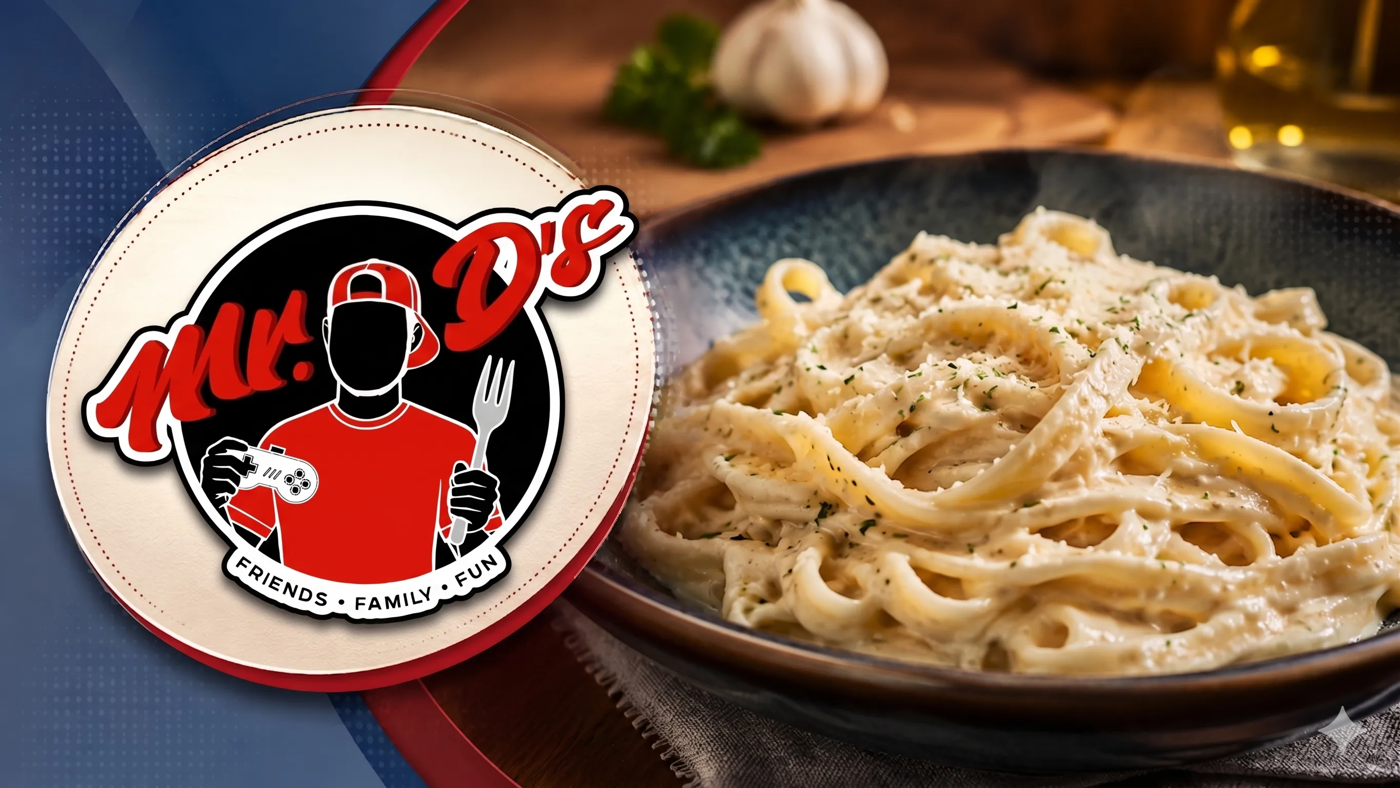 Premium American meals - Order online for quick pickup at Mr. D's Restaurant & Bar.