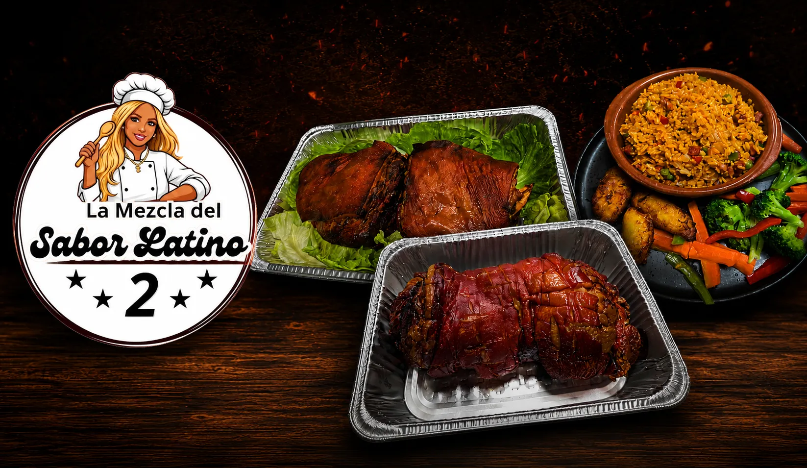 Gourmet American,Cuban,Latin American menu highlights from the top-rated La Mezcla Del Sabor Latino 2.