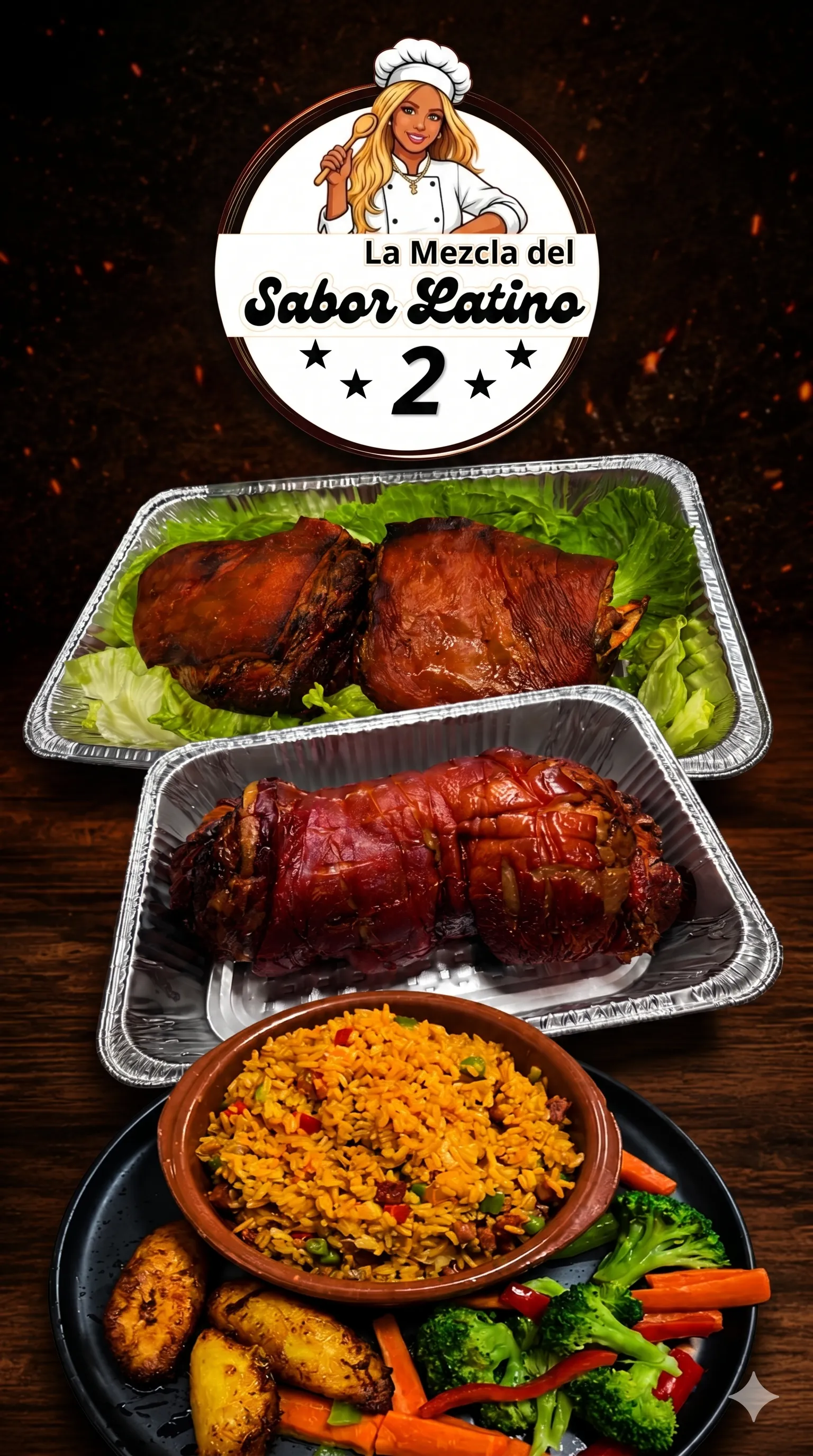 Best American,Cuban,Latin American cuisine near me - Authentic dishes at La Mezcla Del Sabor Latino 2.