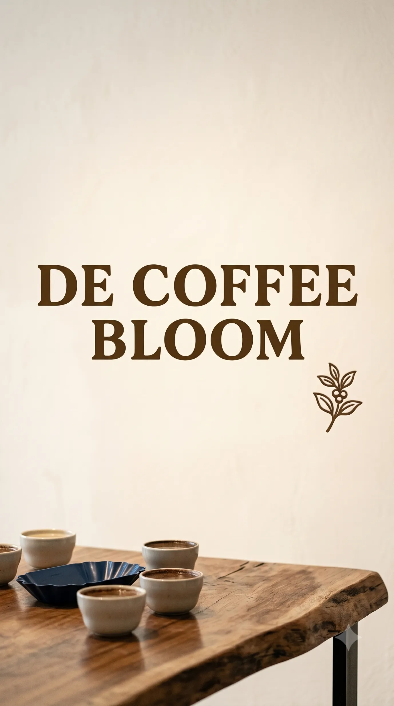 Gourmet Coffee &amp; Tea menu highlights from the top-rated De Coffee Bloom.