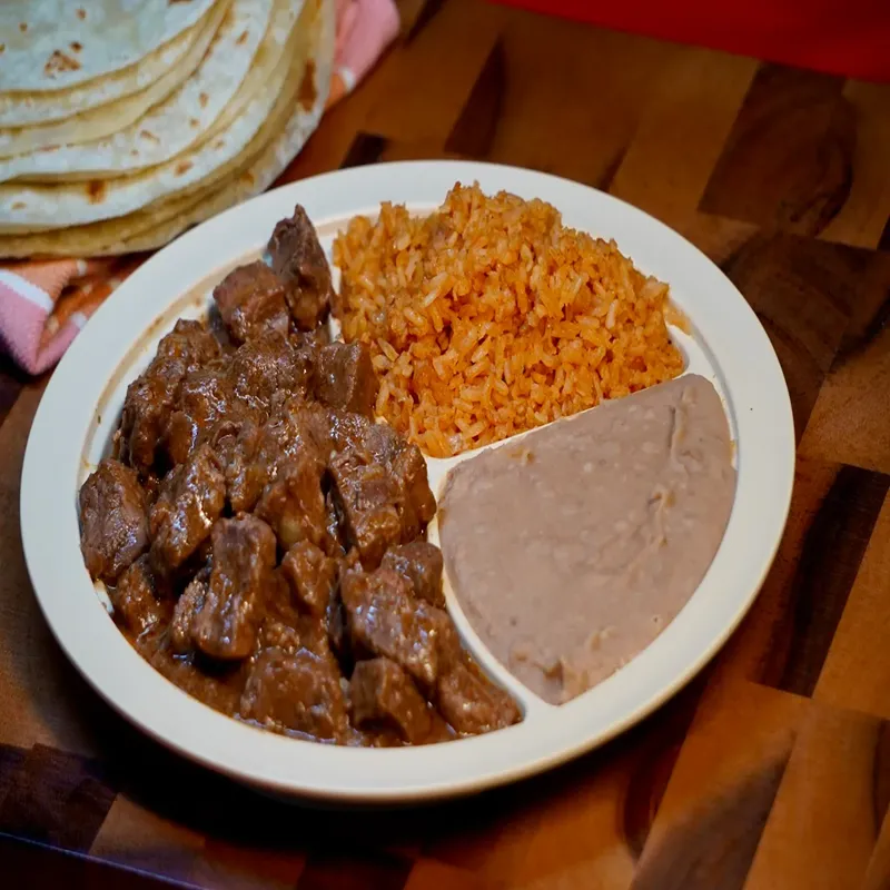 Inside the RVG Tacos Del Guero No. 2 kitchen - Freshly prepared Mexican for online ordering.
