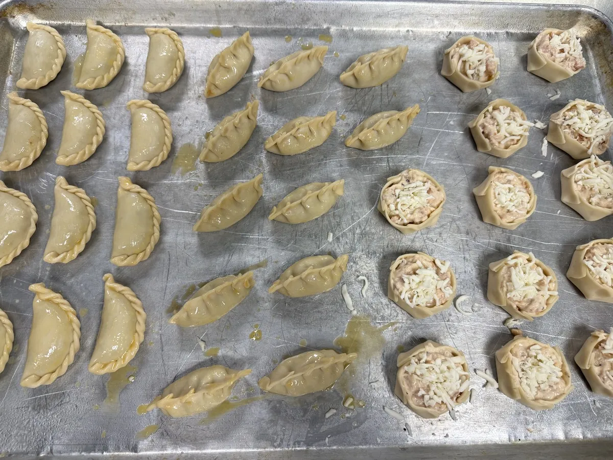 Close-up of popular American,Argentinian,Bakery,Latin American favorites for Keller takeaway and online orders.