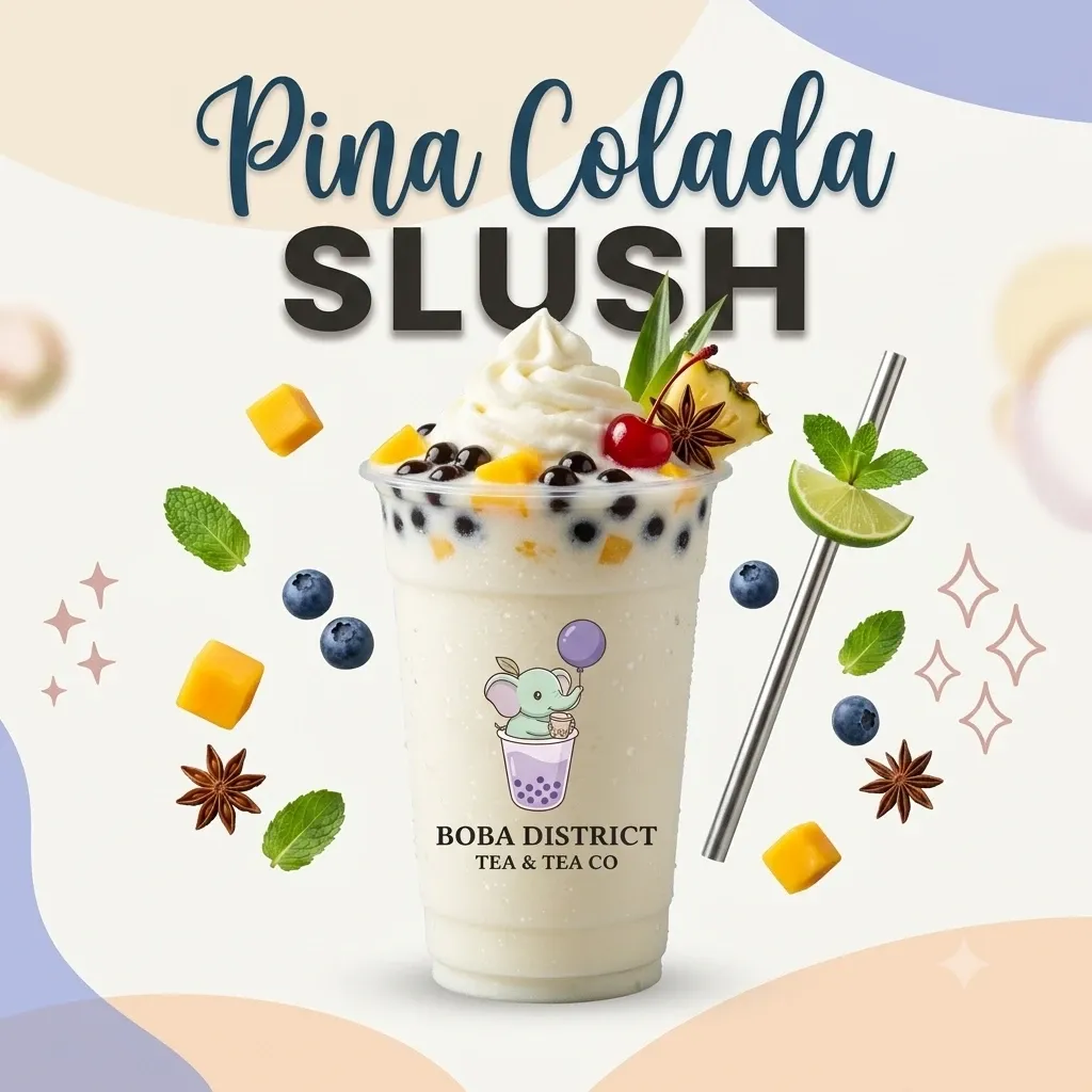 Signature Boba,Drinks delicacies handcrafted by Boba District expert chefs.