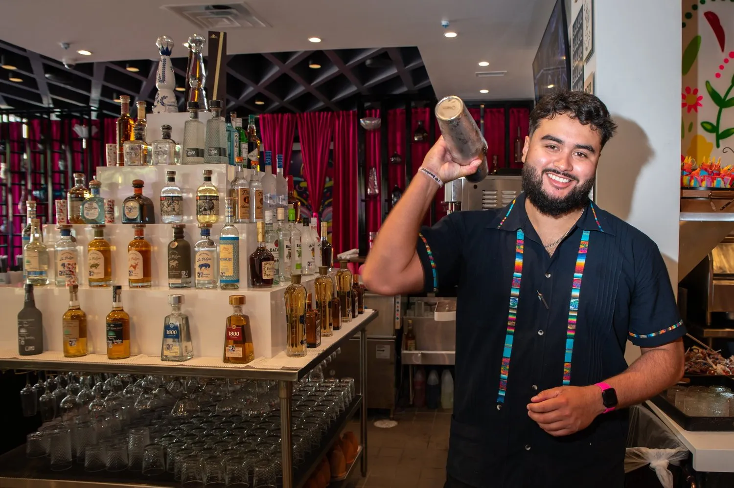 Inside the La Cabrona kitchen - Freshly prepared Mexican for online ordering.