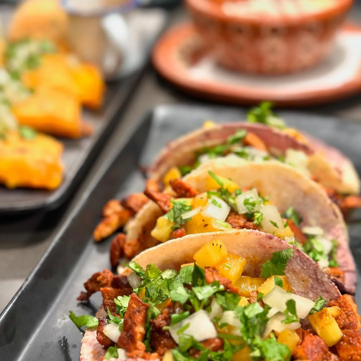 Authentic Mexican dishes from the top-rated La Cabrona kitchen in Fort Worth.