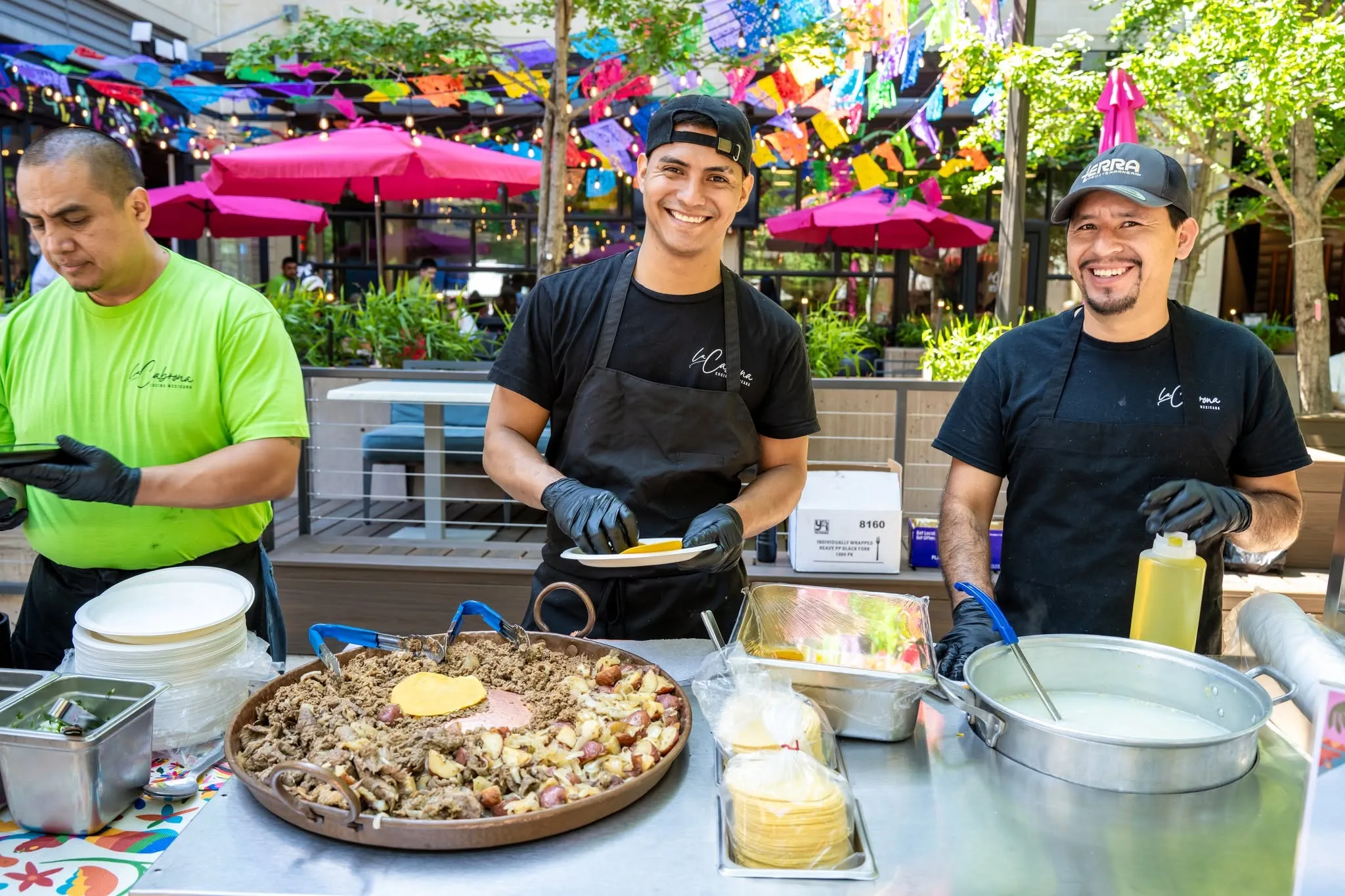 Plated Mexican food - Trusted local Mexican dining at La Cabrona.