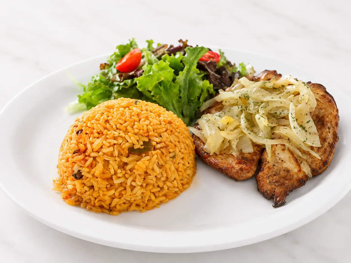 Inside the Puerto Rico Latin Bar & Grill kitchen - Freshly prepared Puerto Rican  Food for online ordering.