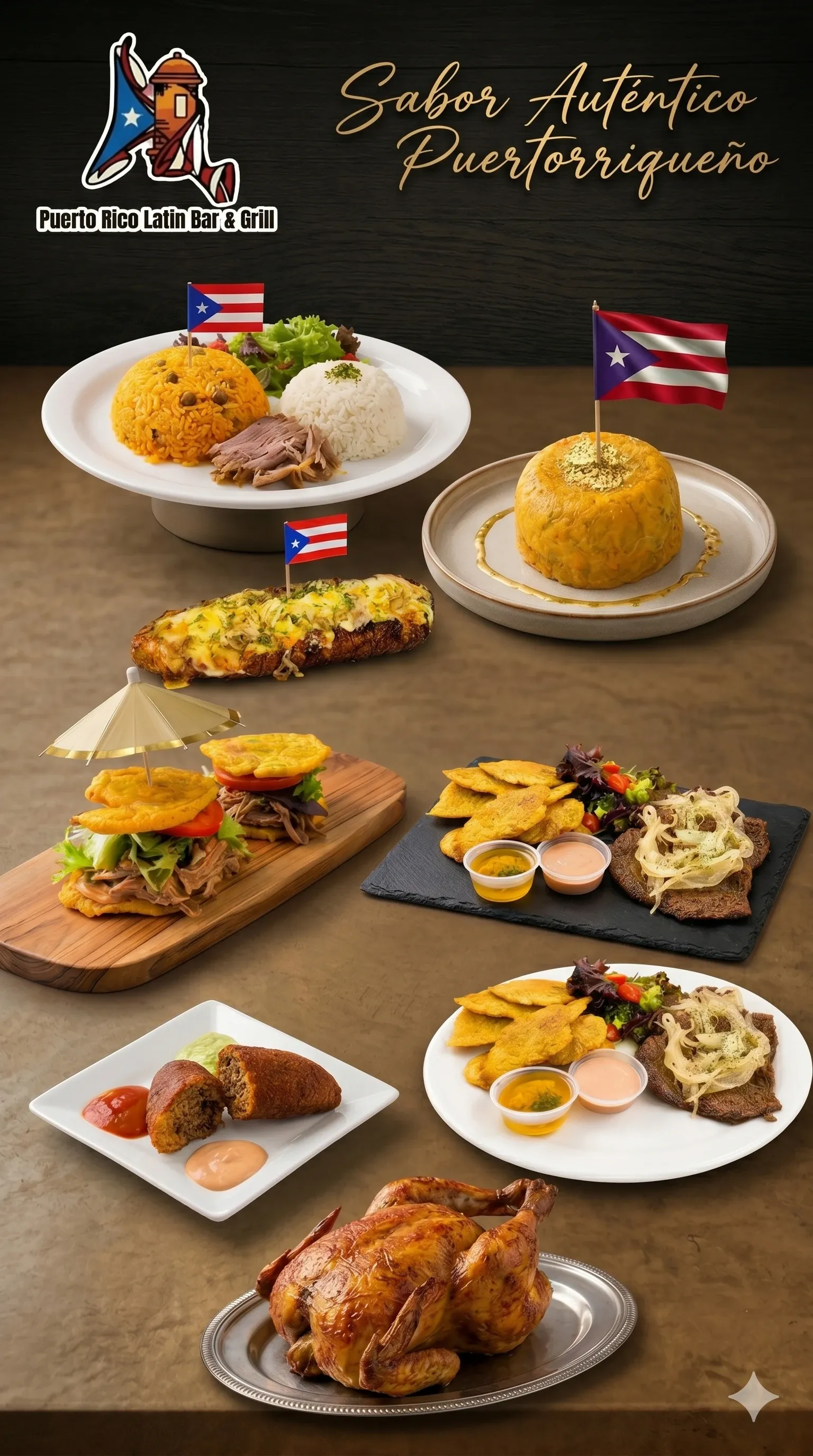 Premium Puerto Rican  Food meals - Order online for quick pickup at Puerto Rico Latin Bar & Grill.