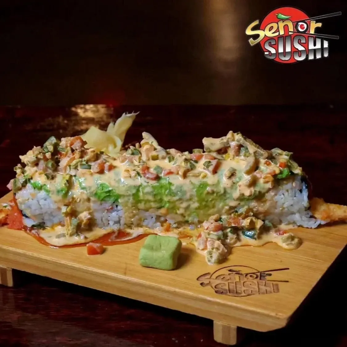 Authentic Asian,Japanese,Mexican dishes from the top-rated Senor Sushi Mesa kitchen in Mesa.