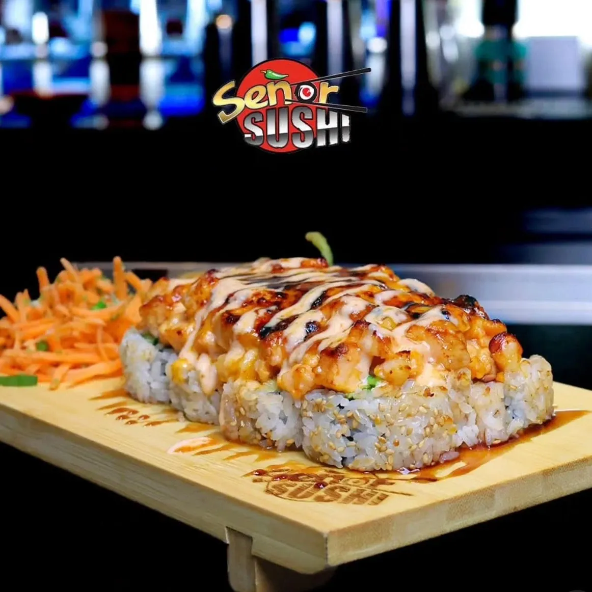 Authentic Asian,Japanese,Mexican dishes from the top-rated Senor Sushi Mesa kitchen in Mesa.