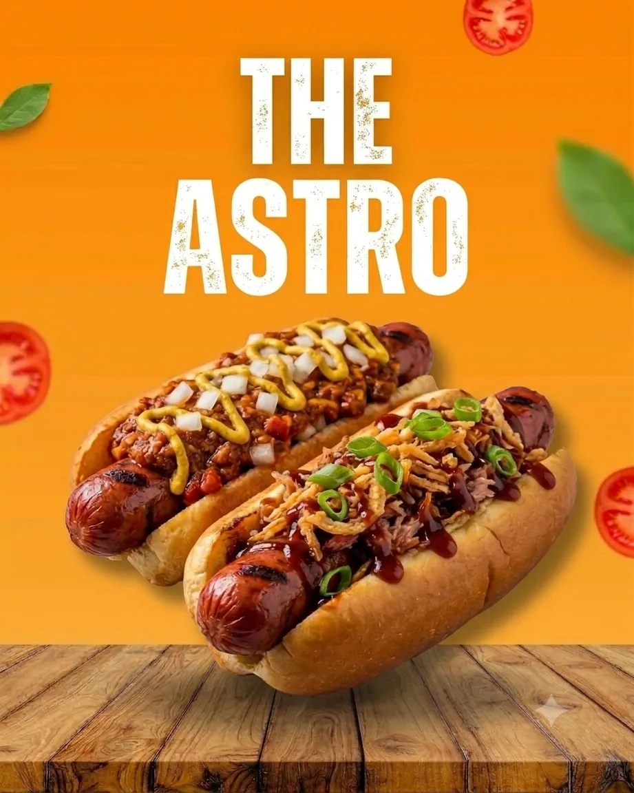 Authentic American,Hot Dog dishes from the top-rated The Dog Stadium kitchen in Edinburg.