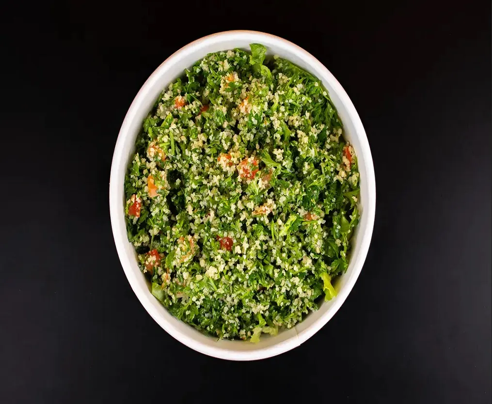 Close-up of popular Mediterranean favorites for North Richland Hills takeaway and online orders.