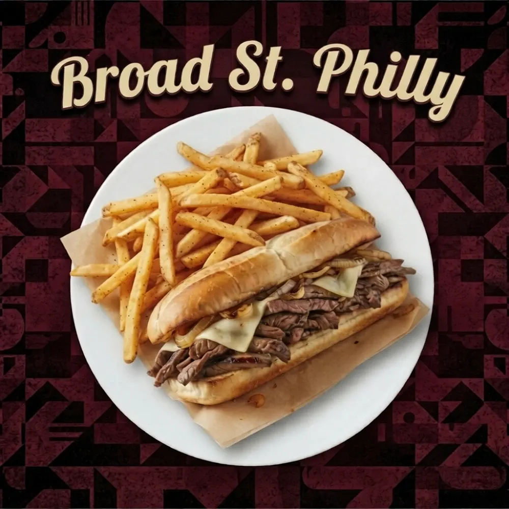Inside the Vonte’s Philly Cheesesteaks kitchen - Freshly prepared American for online ordering.