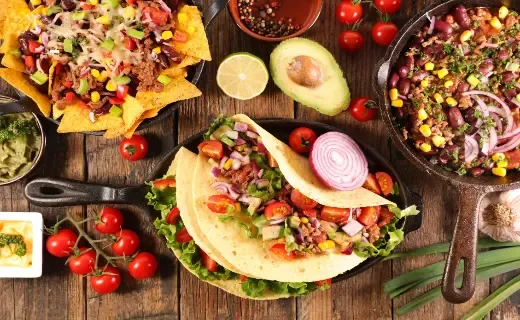 About Image of food from a top-rated restaurant for home delivery