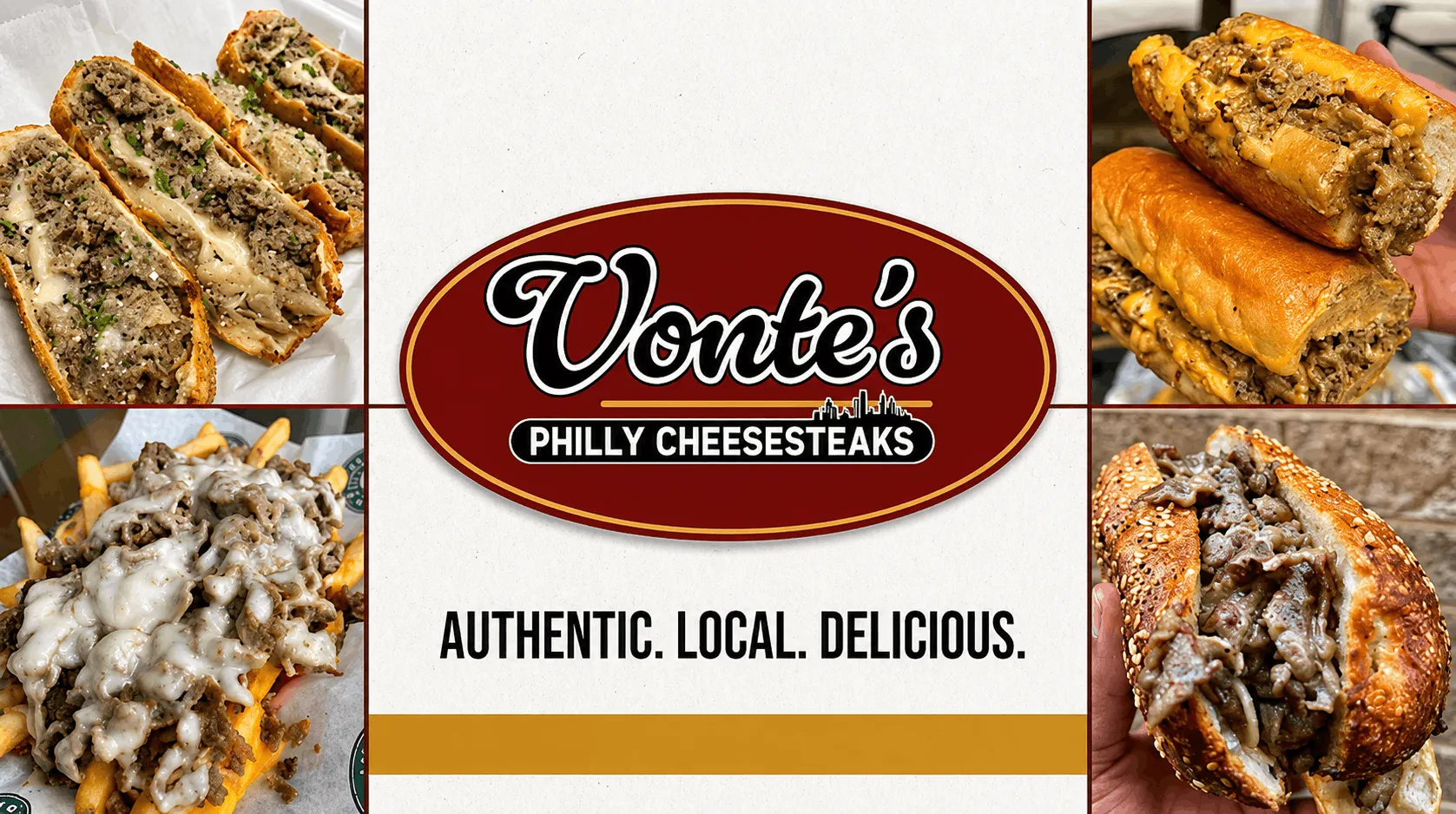 Easy American online ordering - Flavorful American favorites from Vonte’s Philly Cheesesteaks.