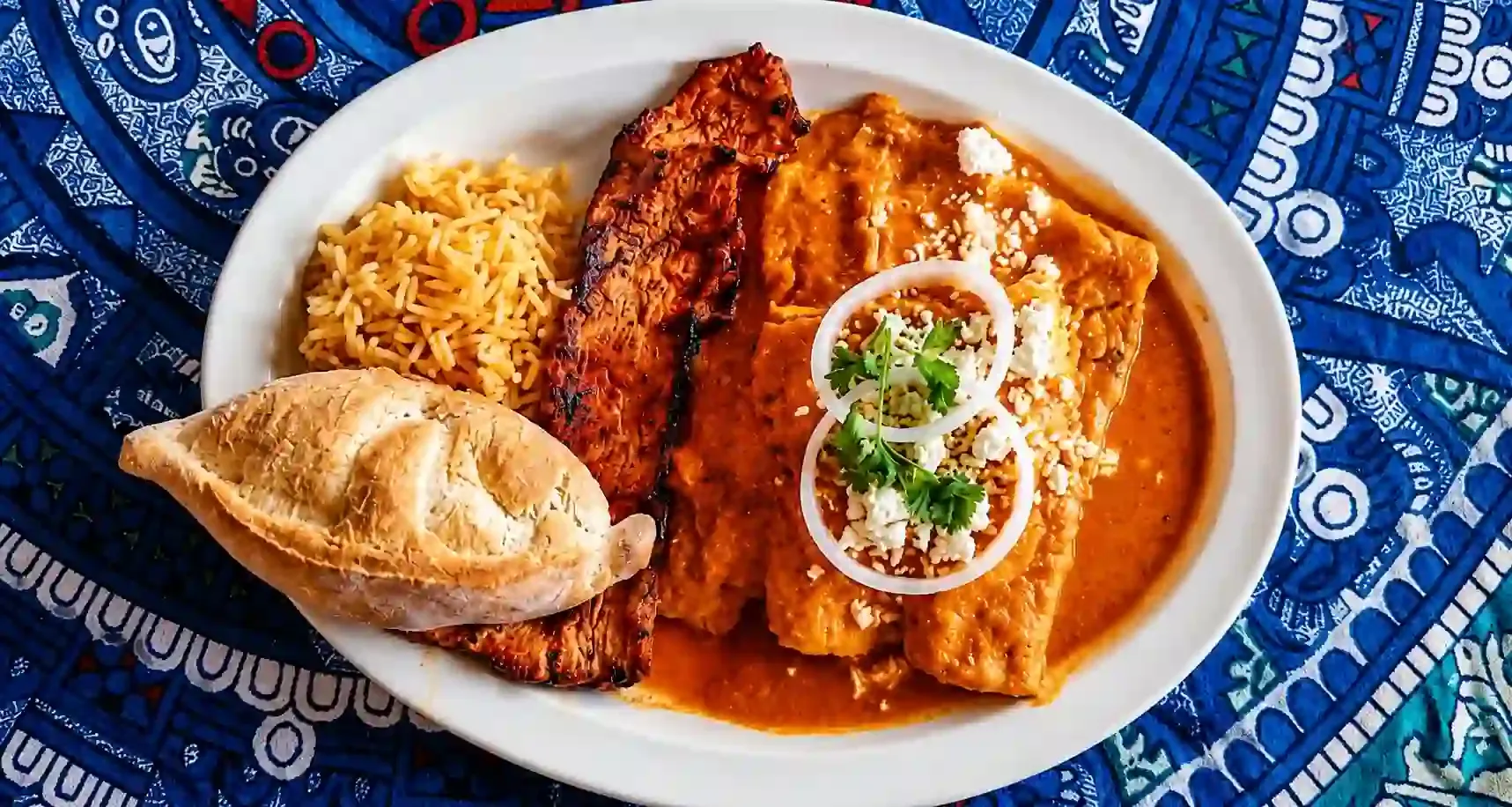 About Image of food from a top-rated restaurant for home delivery