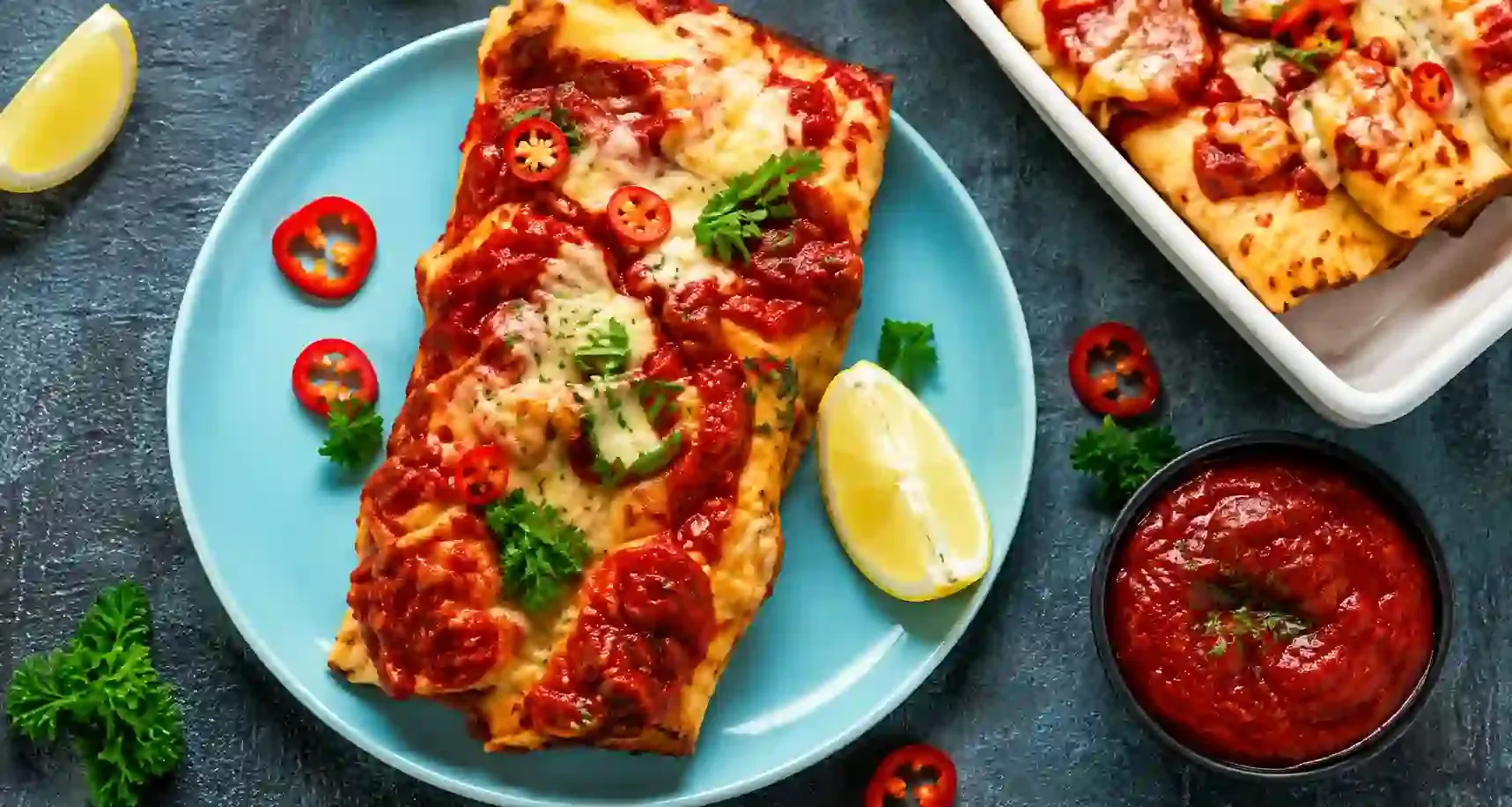 About Image of food from a top-rated restaurant for home delivery