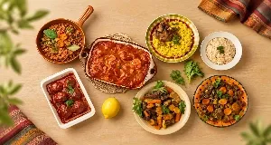 About Image of food from a top-rated restaurant for home delivery
