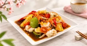 About Image of food from a top-rated restaurant for home delivery