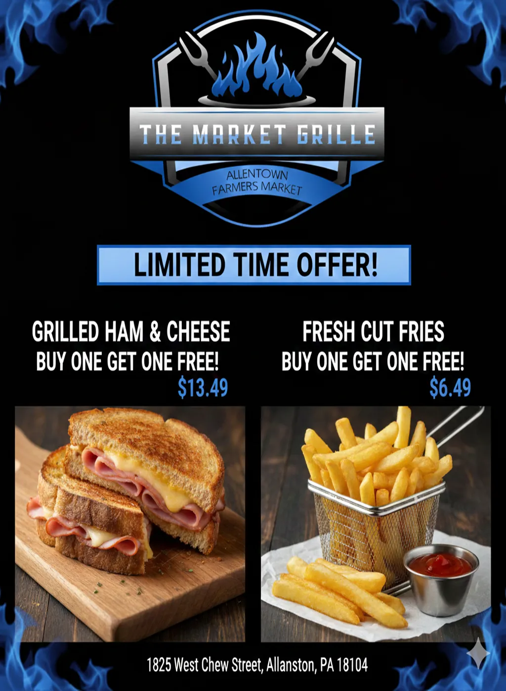 Promotional Image of food from a top-rated restaurant for home delivery.