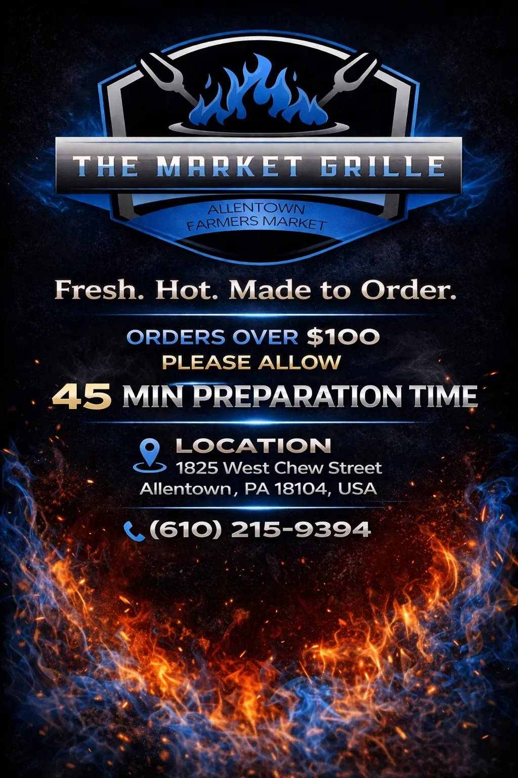 Promotional Image of food from a top-rated restaurant for home delivery.