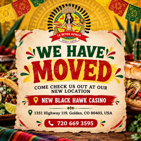 Special promotion for authentic Burritos,Mexican,Tacos from La Reyna Azteca Tacos Y Tortas.